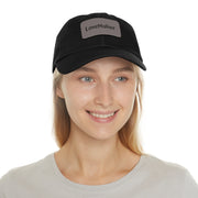 LoveMaker Dad Hat with Leather Patch (Rectangle)