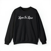 Love Is Law Unisex Heavy Blend™ Crewneck Sweatshirt