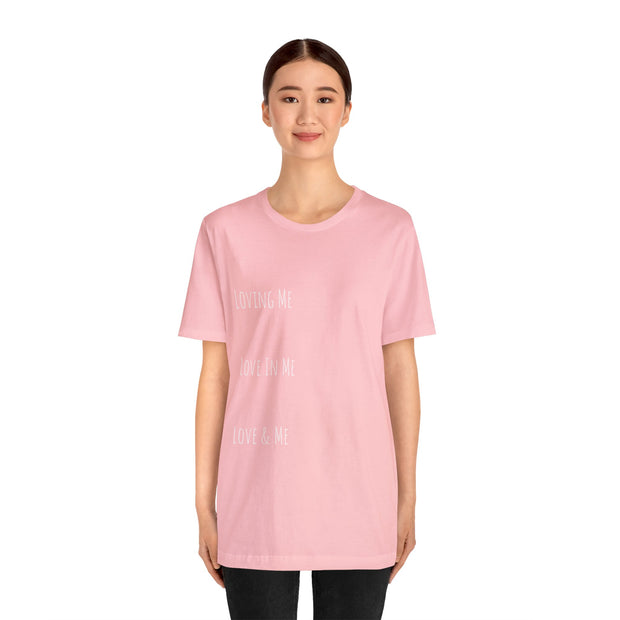 Loving, Love In, Love & Unisex Jersey Short Sleeve Tee