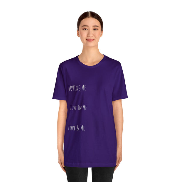 Loving, Love In, Love & Unisex Jersey Short Sleeve Tee