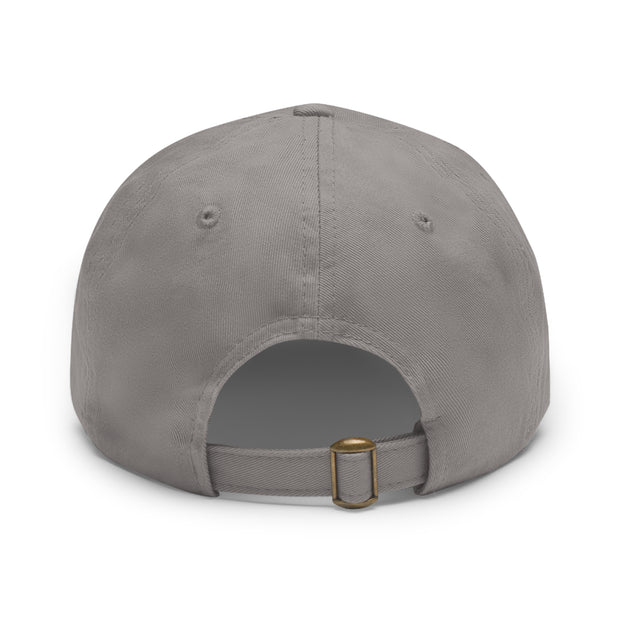 LoveMaker Dad Hat with Leather Patch (Rectangle)