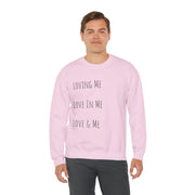 Loving, Love In, Love & Unisex Heavy Blend™ Crewneck Sweatshirt