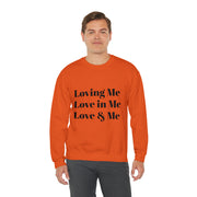 Loving, Love in, Love & Unisex Heavy Blend™ Crewneck Sweatshirt