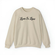 Love Is Law Unisex Heavy Blend™ Crewneck Sweatshirt