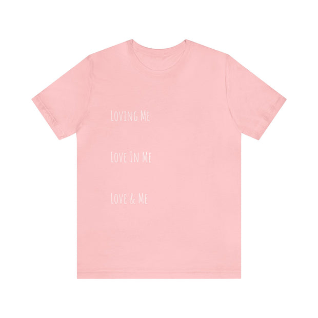 Loving, Love In, Love & Unisex Jersey Short Sleeve Tee