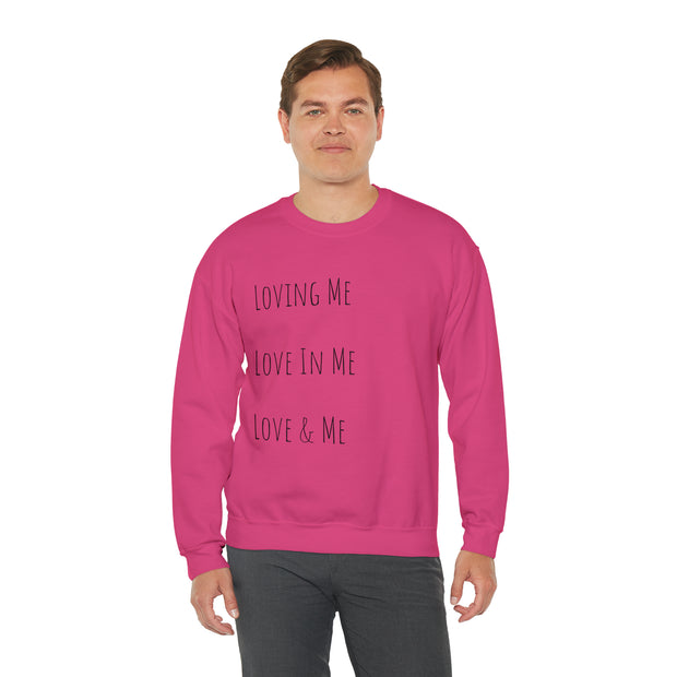 Loving, Love In, Love & Unisex Heavy Blend™ Crewneck Sweatshirt