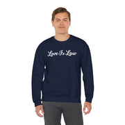 Love Is Law Unisex Heavy Blend™ Crewneck Sweatshirt