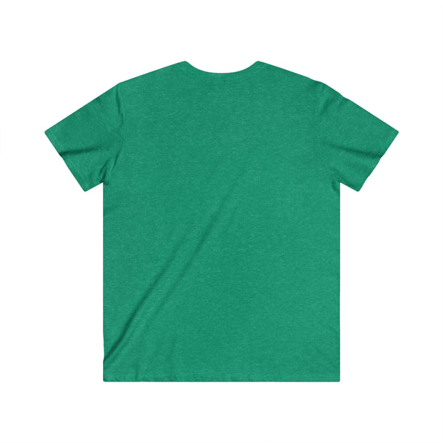 She love’s Me She love’s Me Not She love’s Me Men's Fitted V-Neck Short Sleeve Tee