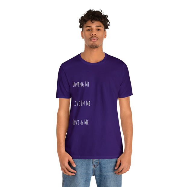 Loving, Love In, Love & Unisex Jersey Short Sleeve Tee