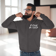 Love Based Based In Love Unisex Hooded Zip Sweatshirt