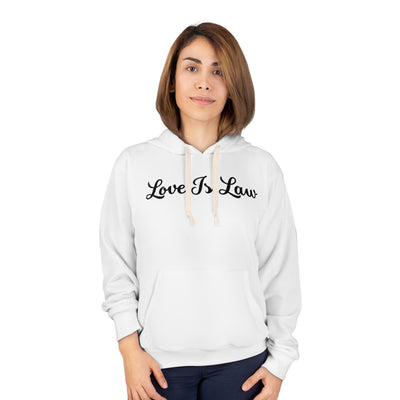 Love Is Law Unisex Pullover Hoodie (AOP)
