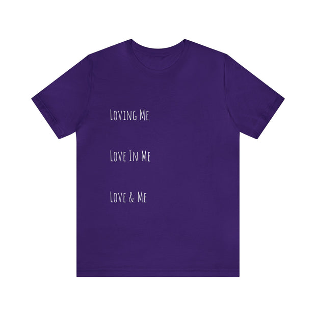 Loving, Love In, Love & Unisex Jersey Short Sleeve Tee
