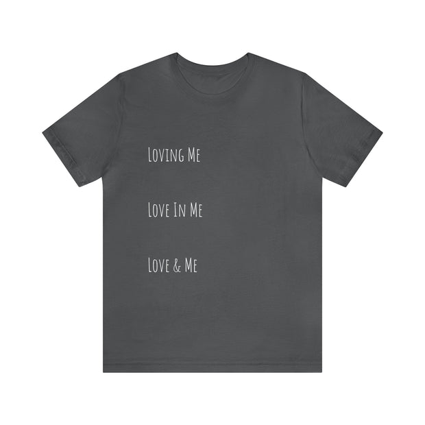 Loving, Love In, Love & Unisex Jersey Short Sleeve Tee