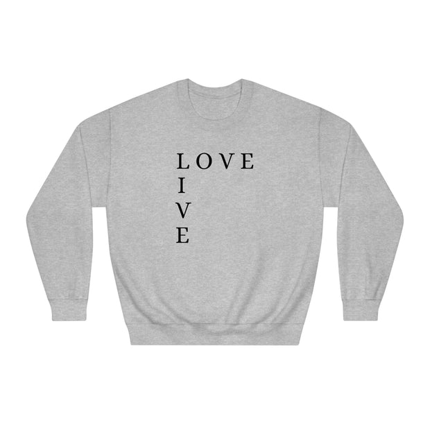 Love Live Unisex DryBlend® Crewneck Sweatshirt