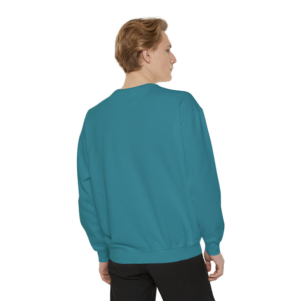 Living On Vibrant Energy Unisex Garment-Dyed Sweatshirt