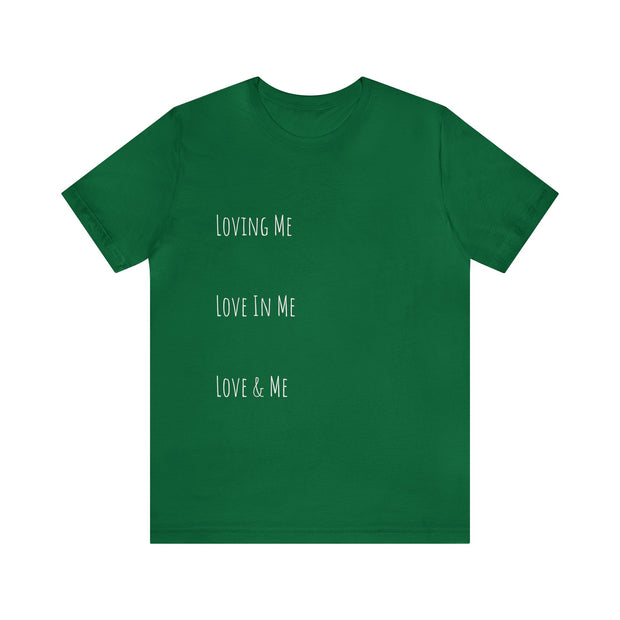 Loving, Love In, Love & Unisex Jersey Short Sleeve Tee
