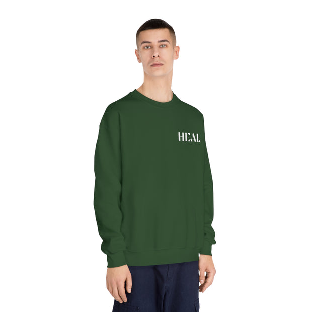 Heal Unisex DryBlend® Crewneck Sweatshirt