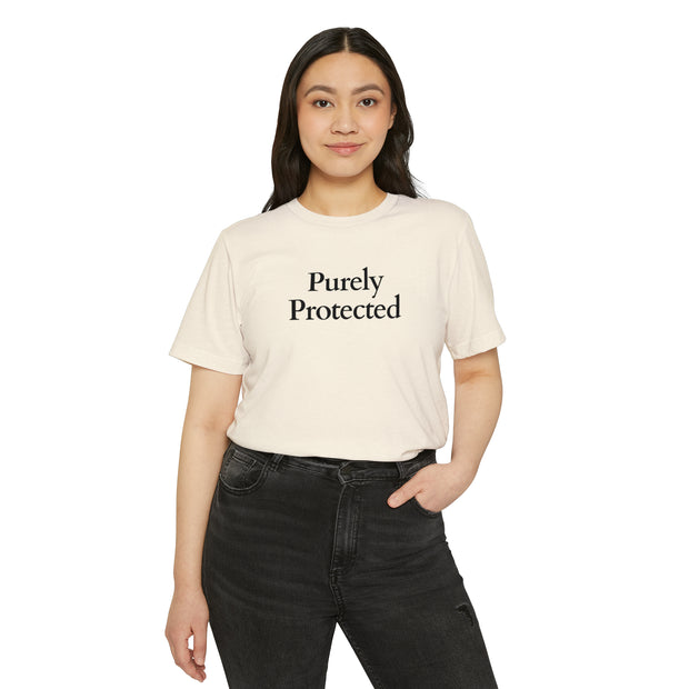 Purely Protected Divinely Protected Unisex Recycled Organic T-Shirt