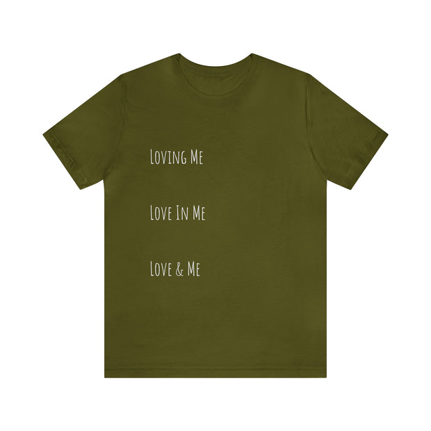 Loving, Love In, Love & Unisex Jersey Short Sleeve Tee