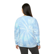 If You Love Me Hug Me Unisex Tie-Dye Sweatshirt