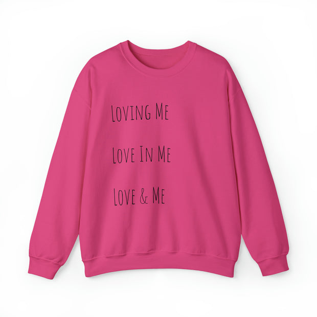 Loving, Love In, Love & Unisex Heavy Blend™ Crewneck Sweatshirt
