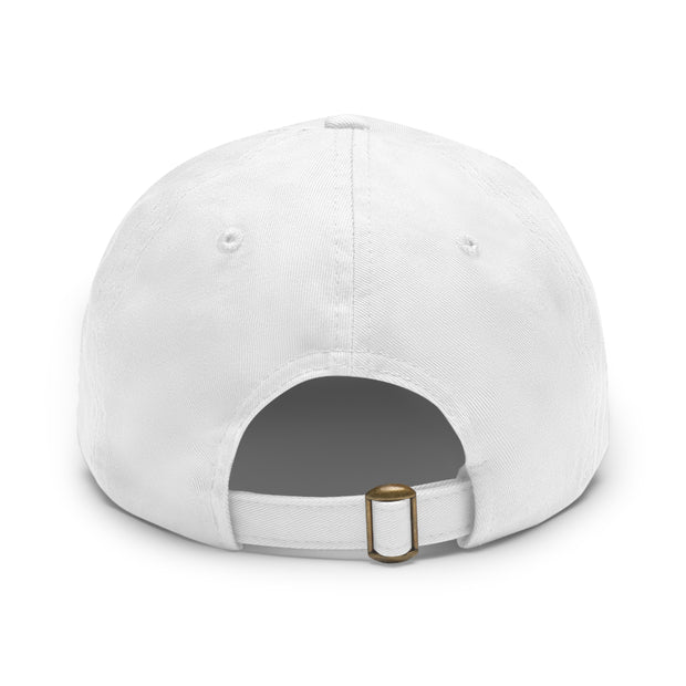 LoveMaker Dad Hat with Leather Patch (Rectangle)