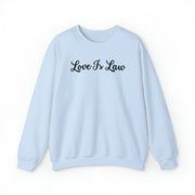 Love Is Law Unisex Heavy Blend™ Crewneck Sweatshirt