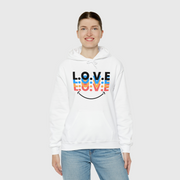 Unisex Heavy Blend™ Hooded Sweatshirt - L.O.V.E Design