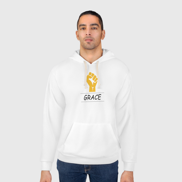 Grace Unisex Pullover Hoodie (AOP)